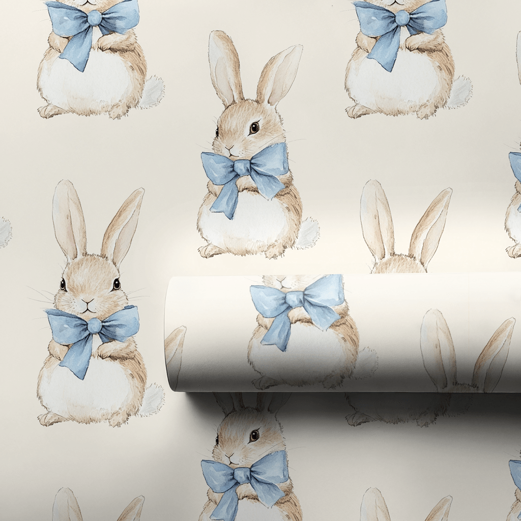 Dapper and Hoppin - Wrapping Paper - Aspen & Arlo