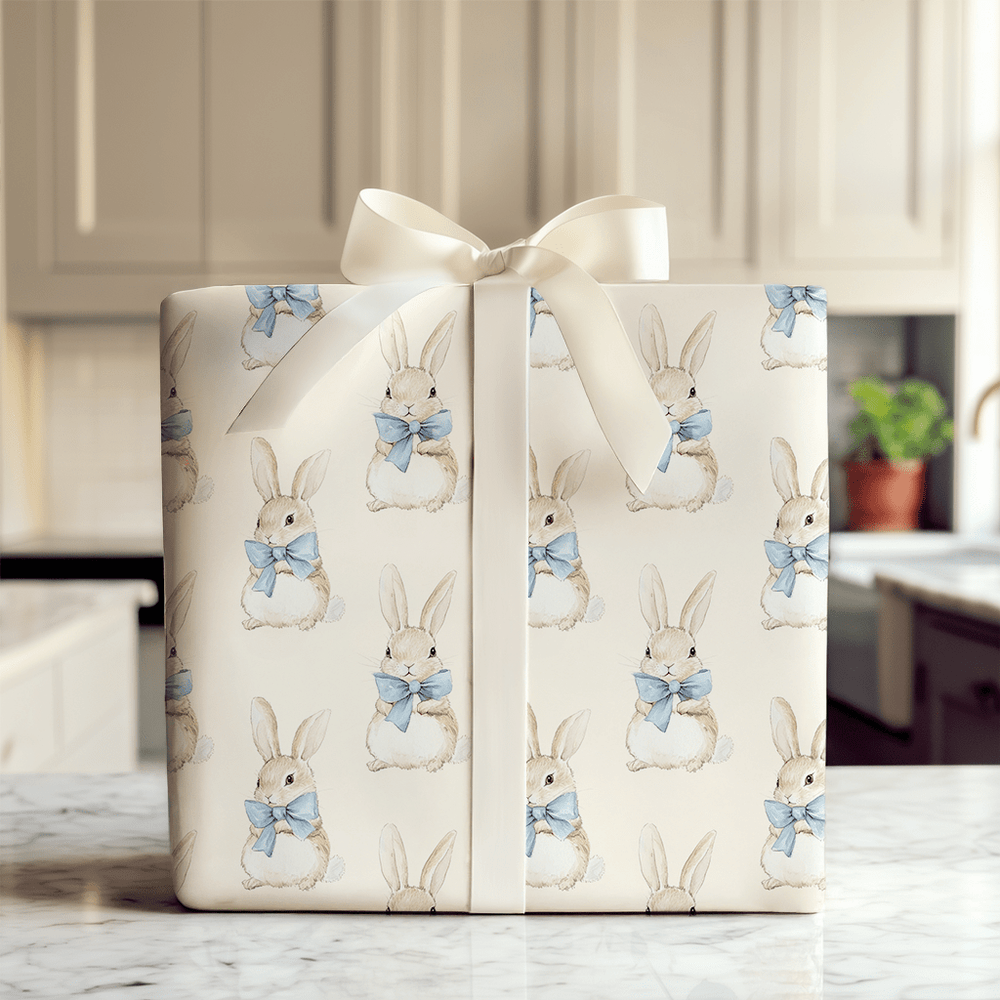 Dapper and Hoppin - Wrapping Paper - Aspen & Arlo