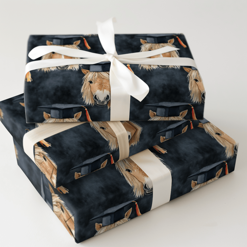Shetland Graduate - Wrapping Paper - Aspen & Arlo