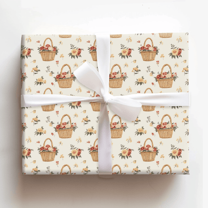 Flower Girl Basket - Wrapping Paper - Aspen & Arlo