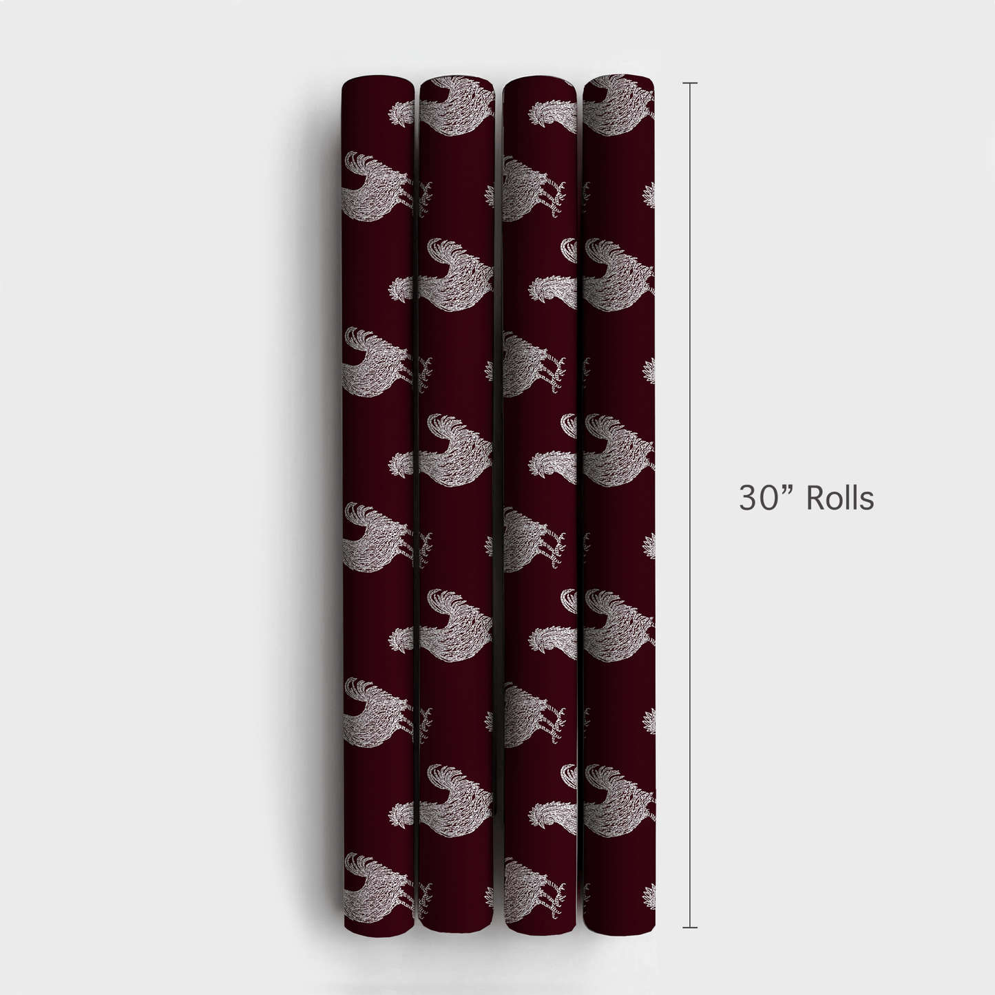 Maroon Grit - Wrapping Paper - Aspen & Arlo
