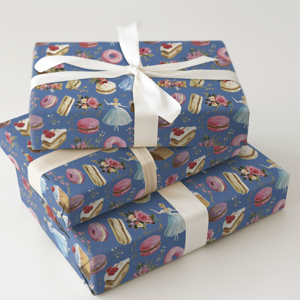 Frosted & Fancy - Wrapping Paper - Aspen & Arlo