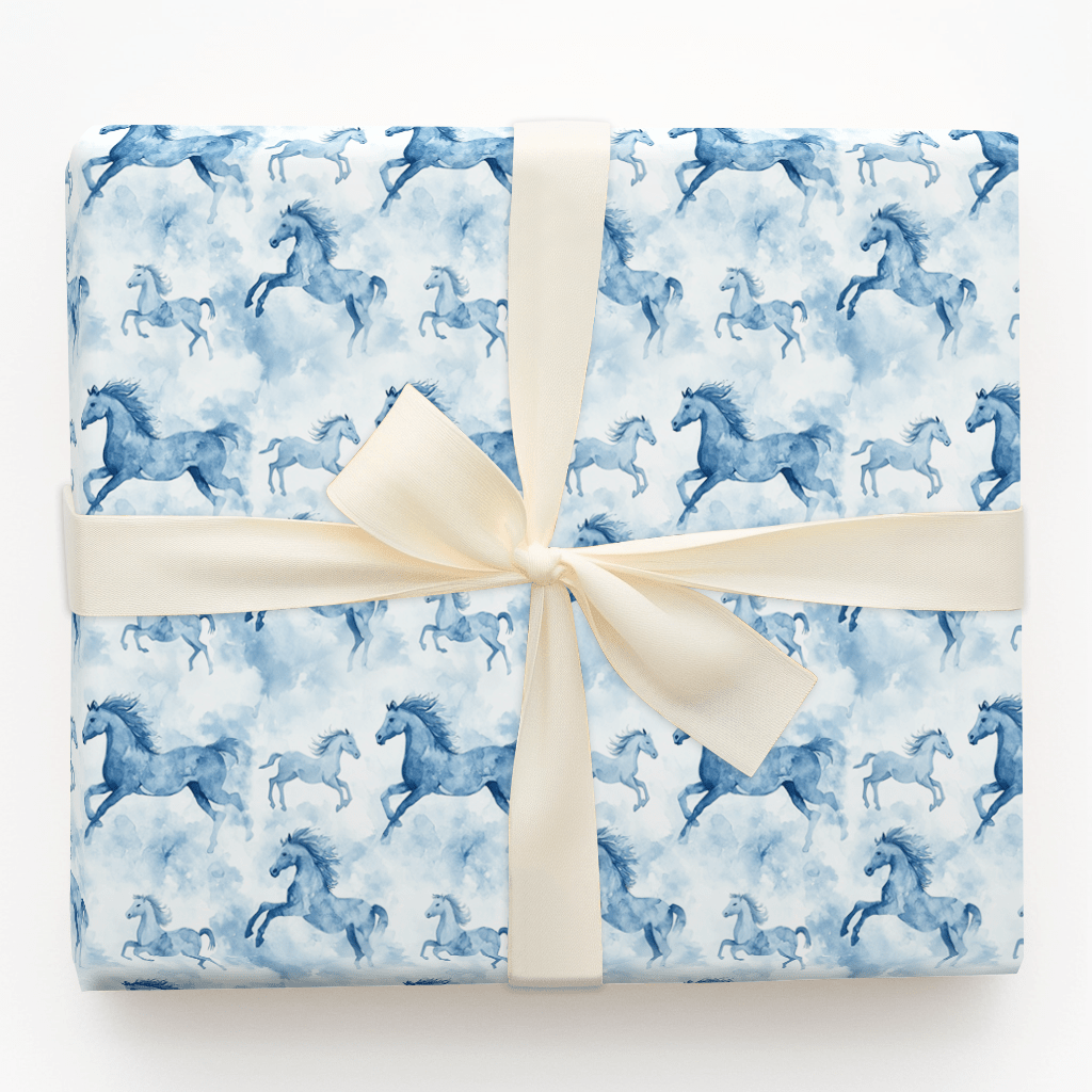 Ride Like the Wind - Wrapping Paper - Aspen & Arlo