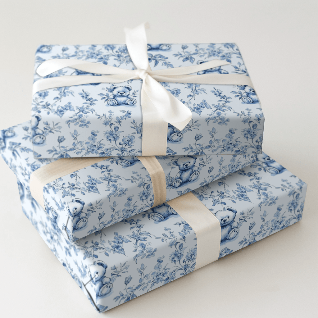 Vintage Snuggles - Wrapping Paper - Aspen & Arlo