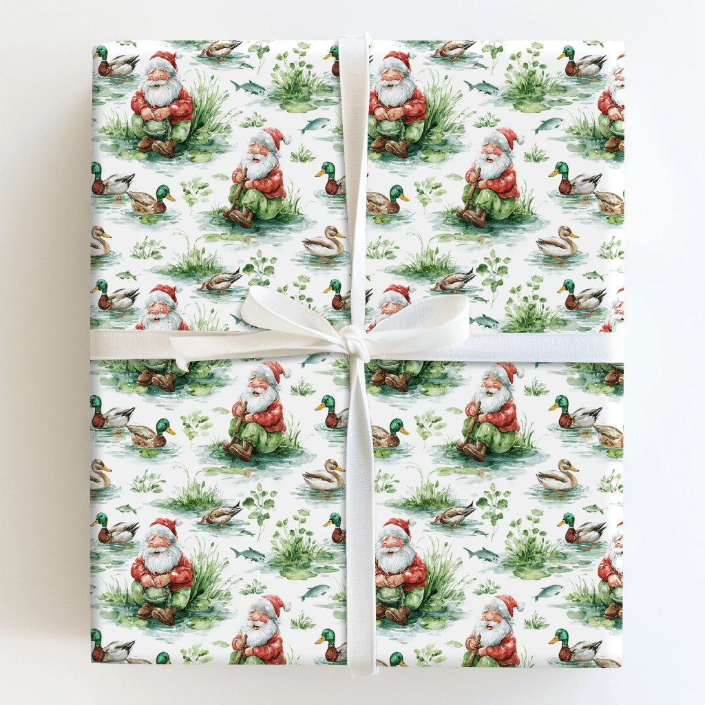 Jolly Quack Calls - Wrapping Paper - Aspen & Arlo