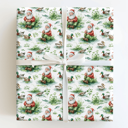 Jolly Quack Calls - Wrapping Paper - Aspen & Arlo