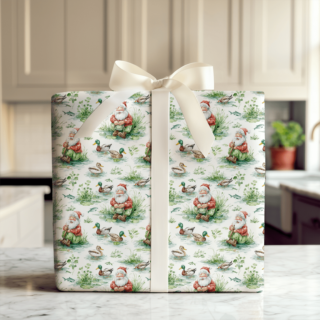 Jolly Quack Calls - Wrapping Paper - Aspen & Arlo