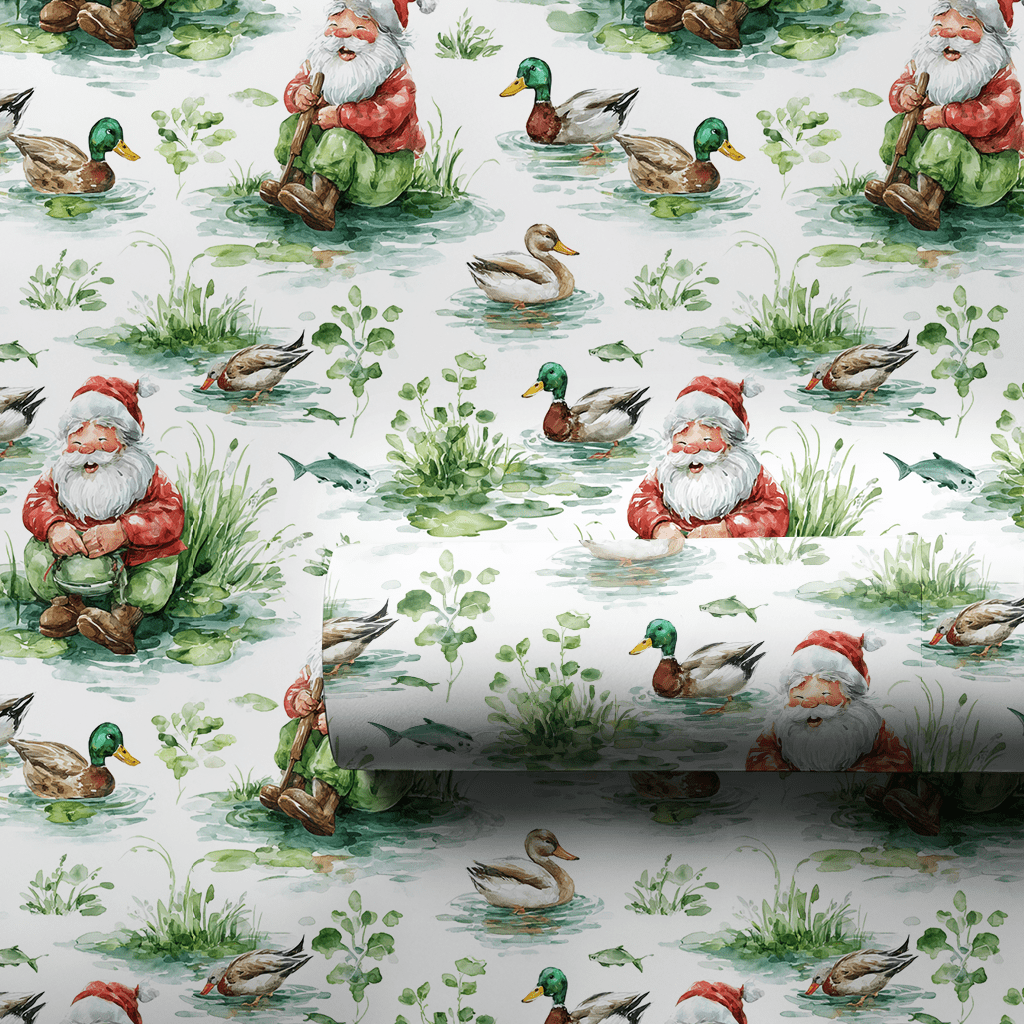Jolly Quack Calls - Wrapping Paper - Aspen & Arlo
