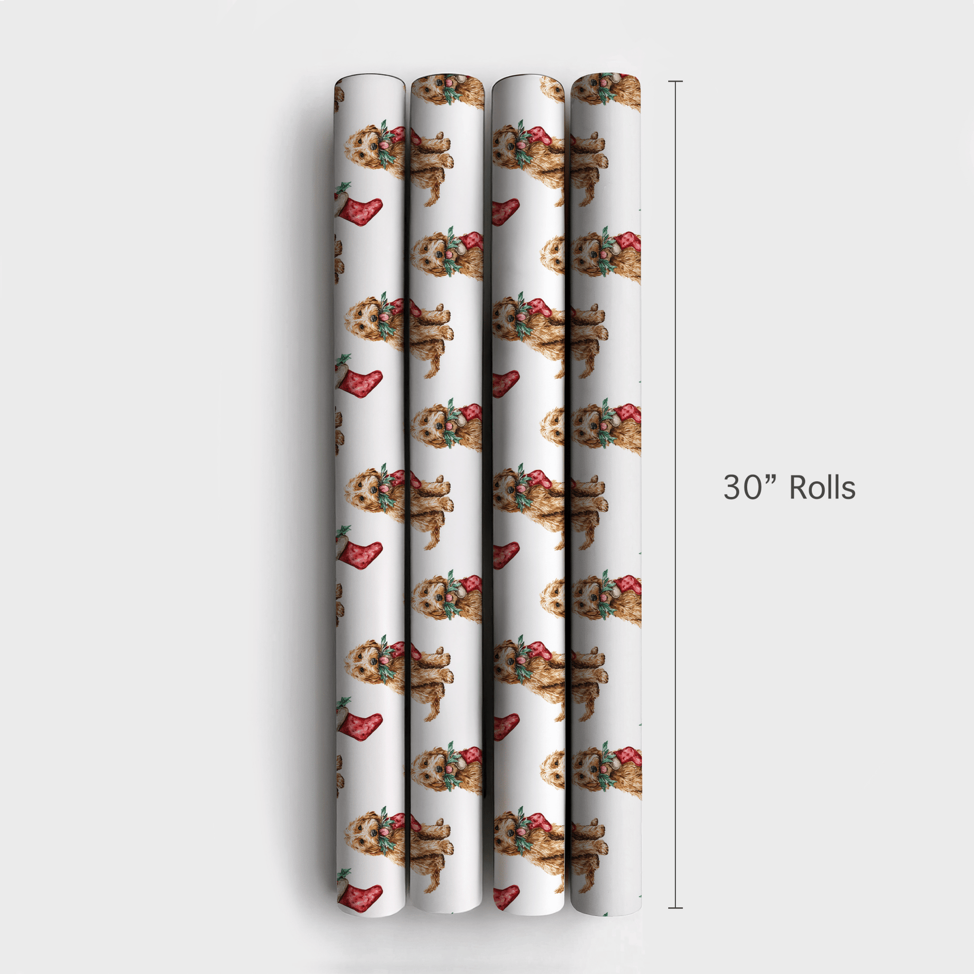 Bells of Sage - Wrapping Paper - Aspen & Arlo