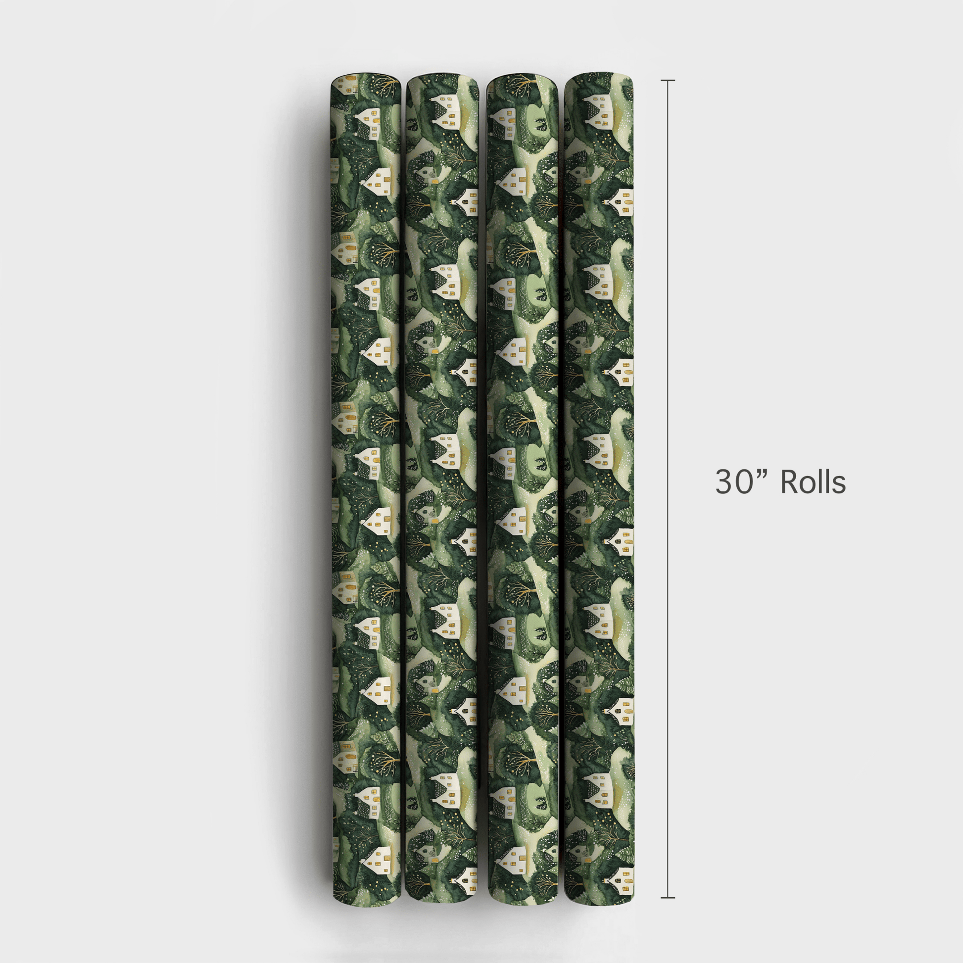 Green Christmas - Wrapping Paper - Aspen & Arlo