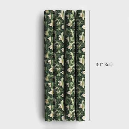 Green Christmas - Wrapping Paper - Aspen & Arlo