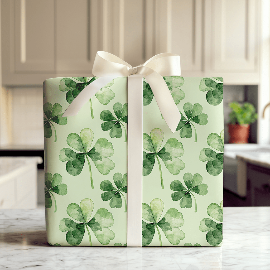 Lucky You Found Me - Wrapping Paper - Aspen & Arlo