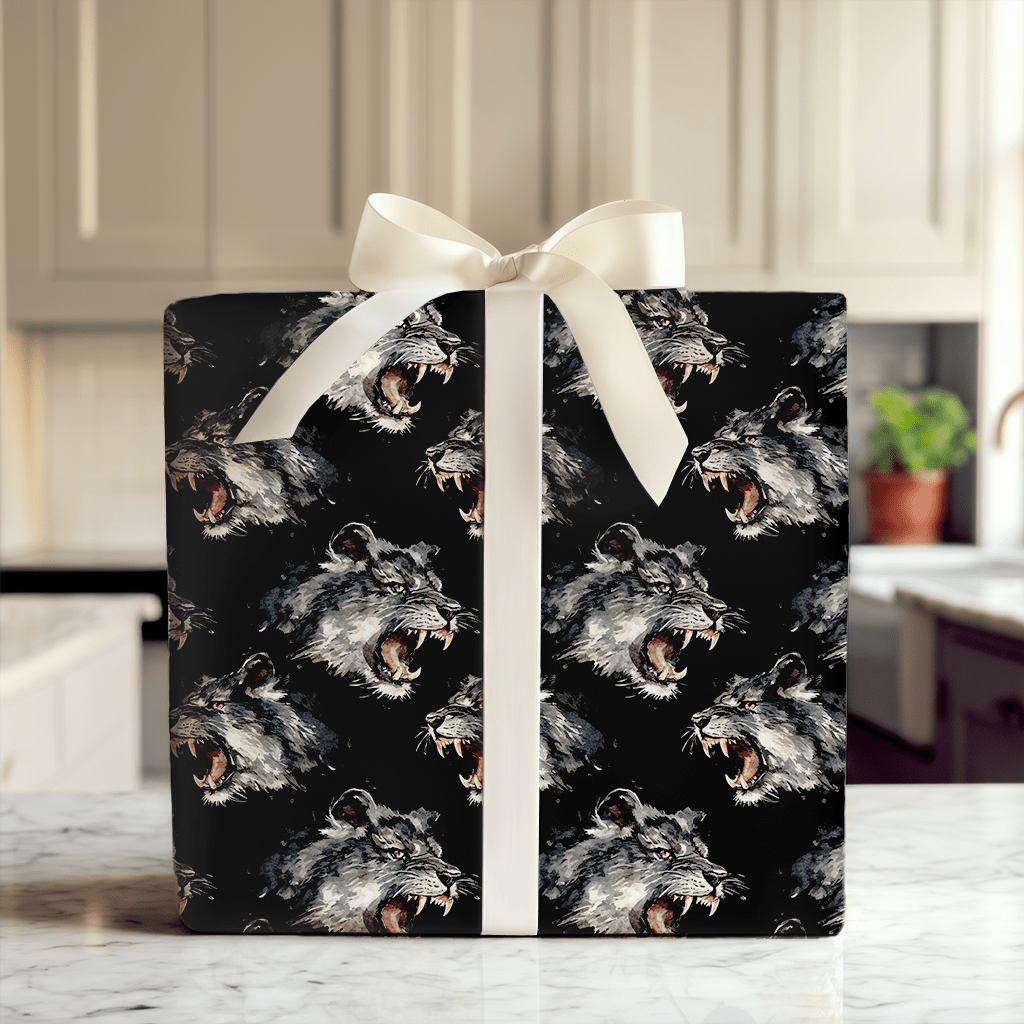Glory Growl - Wrapping Paper - Aspen & Arlo