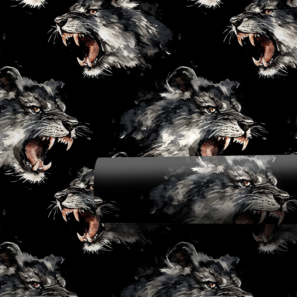 Glory Growl - Wrapping Paper - Aspen & Arlo