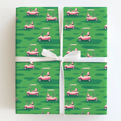 Drive Me to the Green - Wrapping Paper - Aspen & Arlo