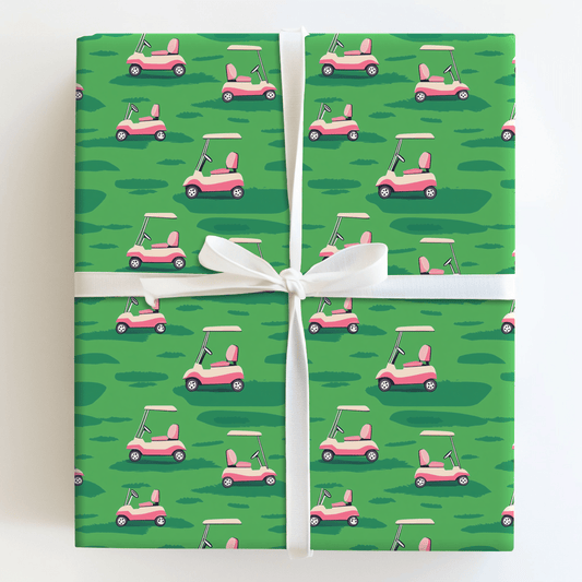 Drive Me to the Green - Wrapping Paper - Aspen & Arlo