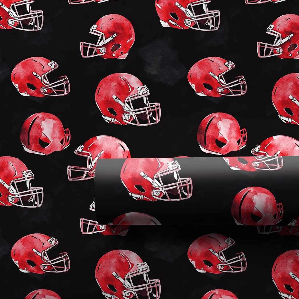 Red Devils - Wrapping Paper - Aspen & Arlo