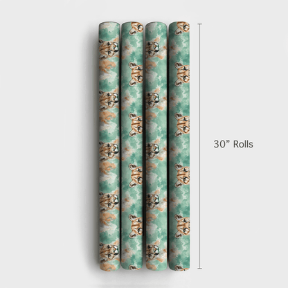 Sassy in Sage - Wrapping Paper - Aspen & Arlo
