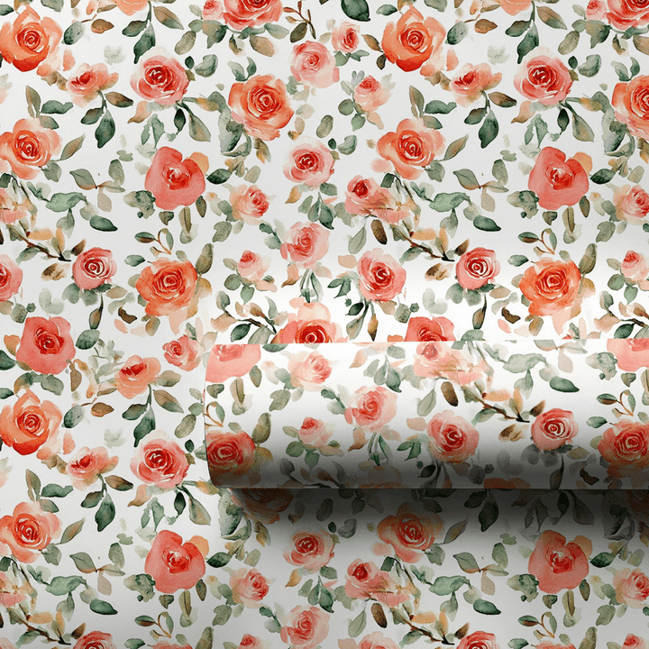 Roses are Pink - Wrapping Paper - Aspen & Arlo