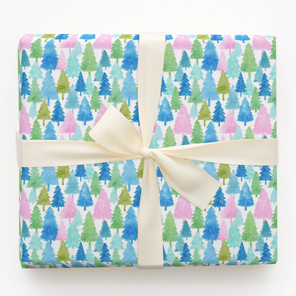 Tree Me Gently - Wrapping Paper - Aspen & Arlo