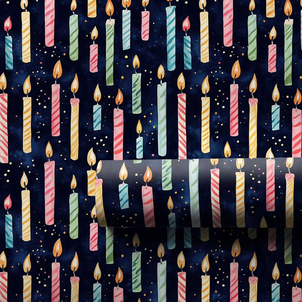 Wishing on Wax - Wrapping Paper - Aspen & Arlo