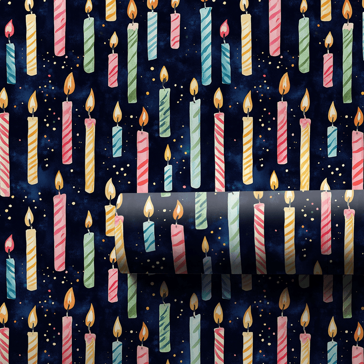 Wishing on Wax - Wrapping Paper - Aspen & Arlo