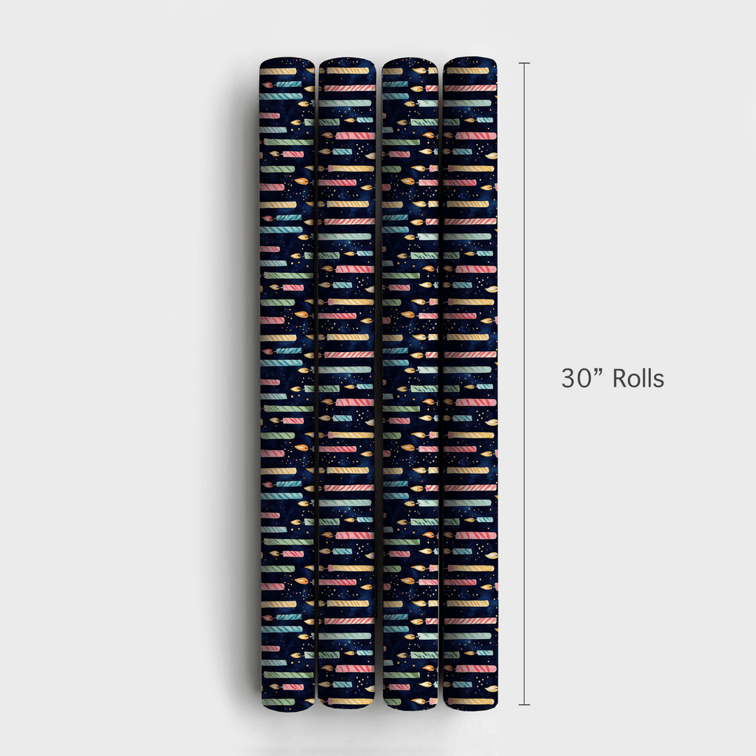 Wishing on Wax - Wrapping Paper - Aspen & Arlo