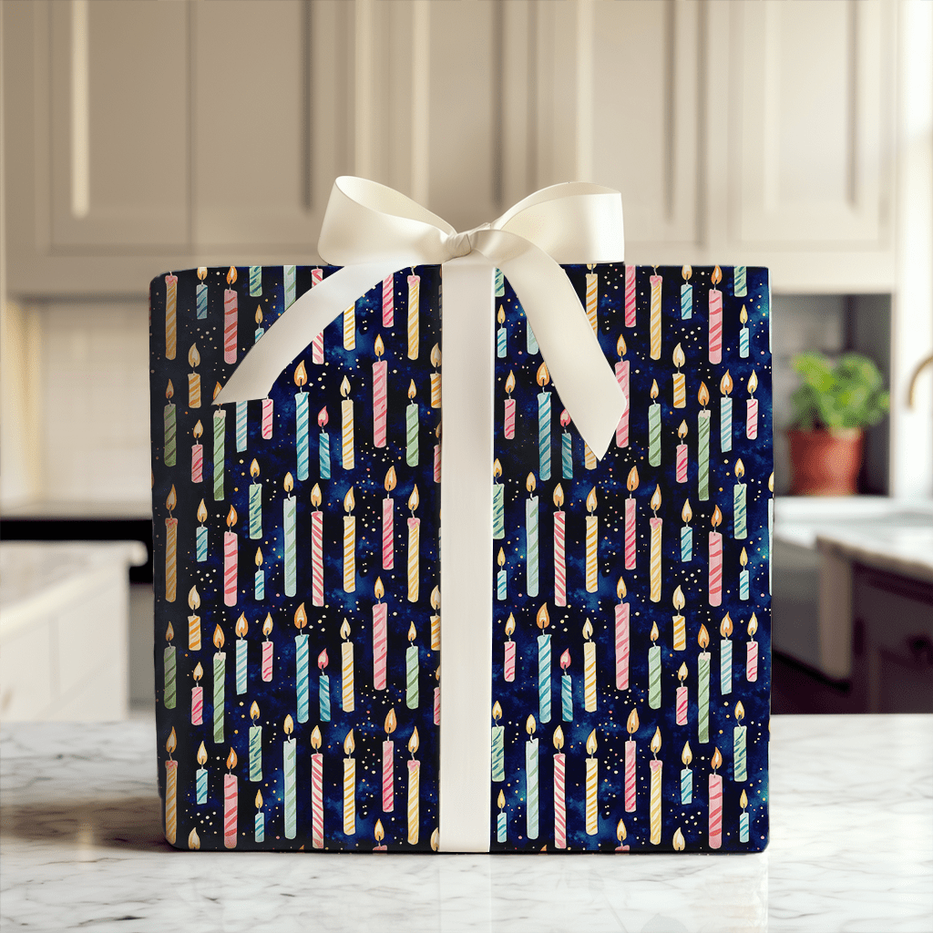 Wishing on Wax - Wrapping Paper - Aspen & Arlo