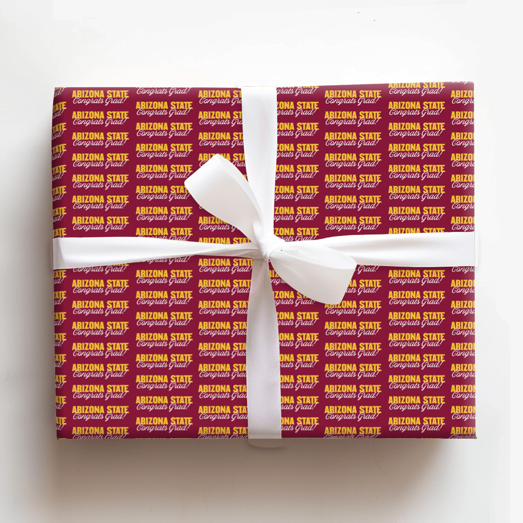 Arizona State Congrats Grad - Wrapping Paper - Aspen & Arlo