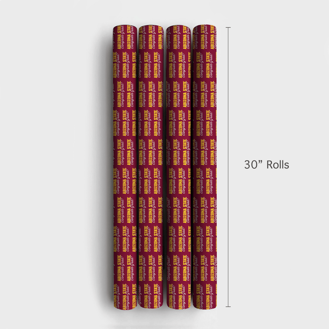 Arizona State Congrats Grad - Wrapping Paper - Aspen & Arlo