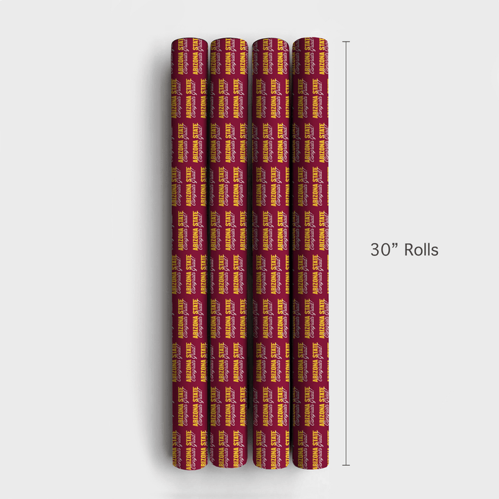 Arizona State Congrats Grad - Wrapping Paper - Aspen & Arlo