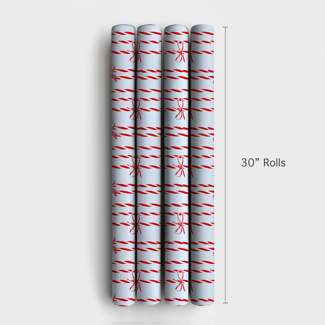 Blue Peppermint Ties