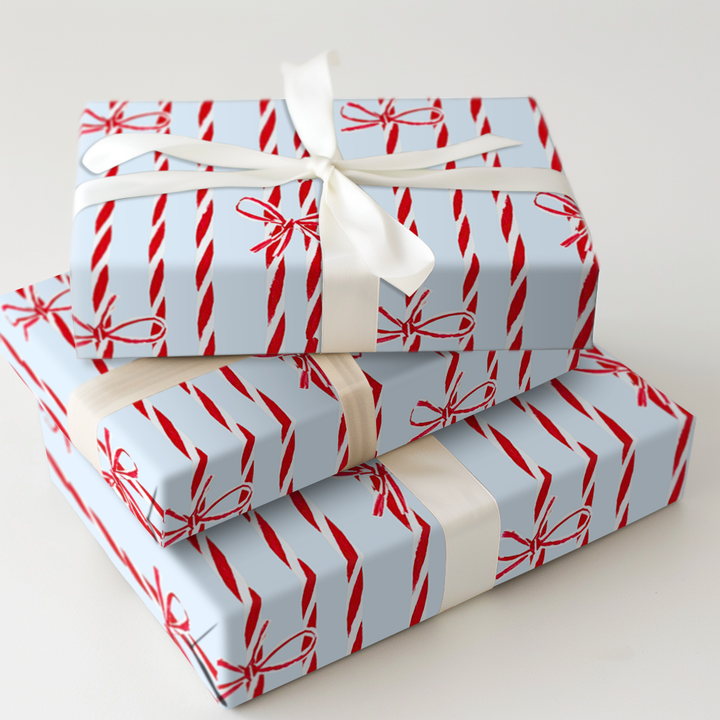 Blue Peppermint Ties