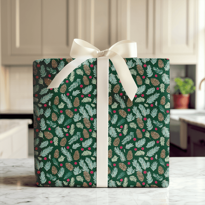 Persimmon & Pine - Wrapping Paper - Aspen & Arlo