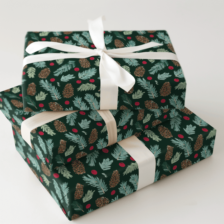 Persimmon & Pine - Wrapping Paper - Aspen & Arlo
