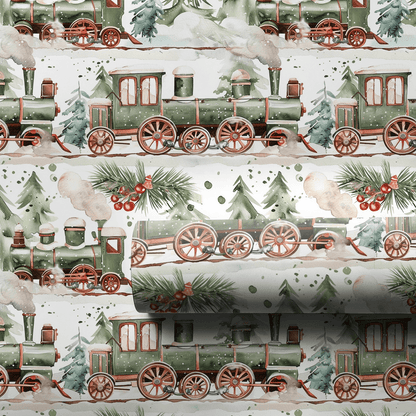 All Aboard - Wrapping Paper - Aspen & Arlo