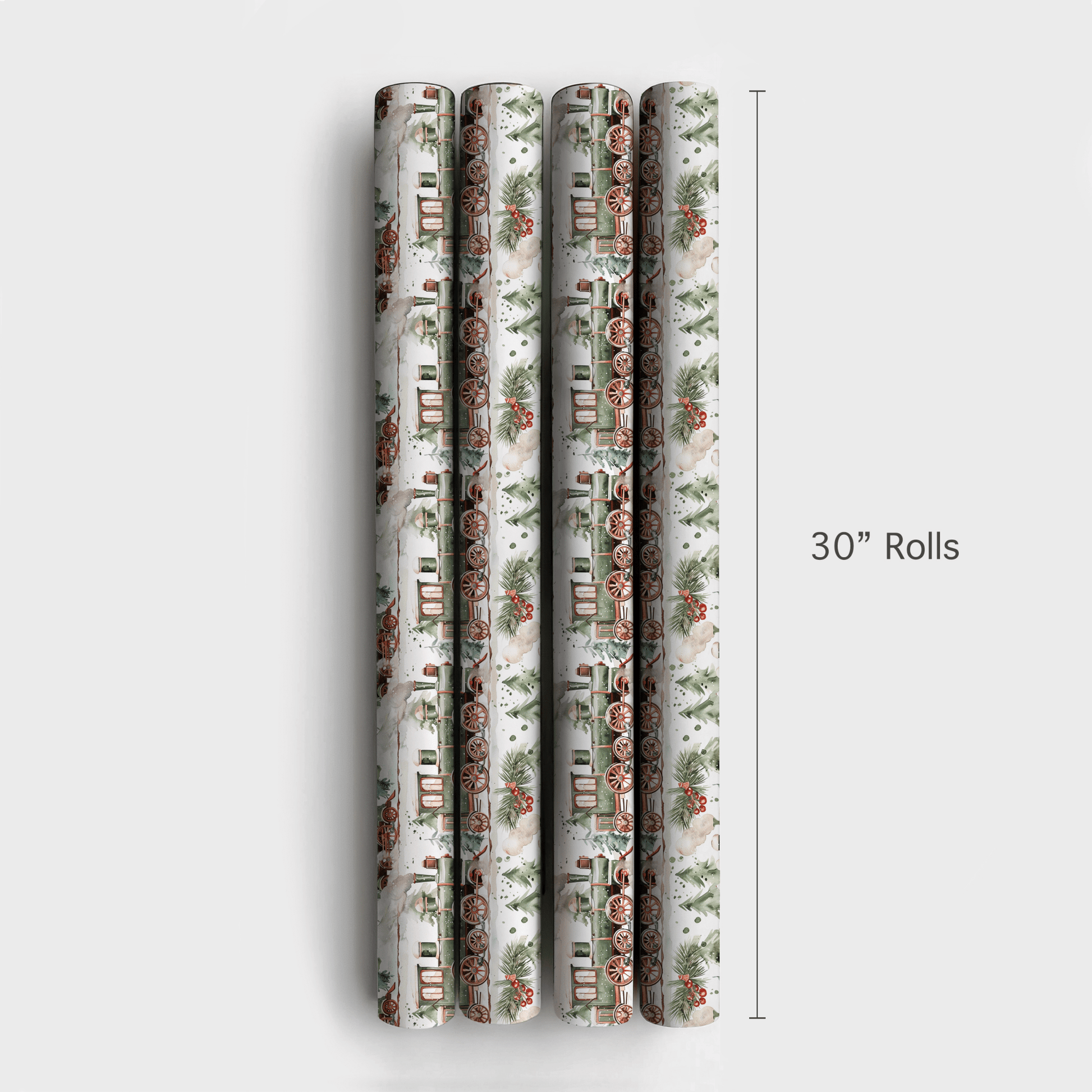 All Aboard - Wrapping Paper - Aspen & Arlo