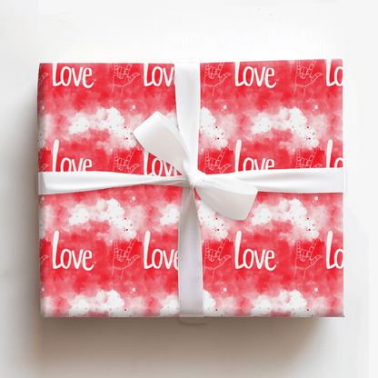 For The Way You Look At Me - Wrapping Paper - Aspen & Arlo