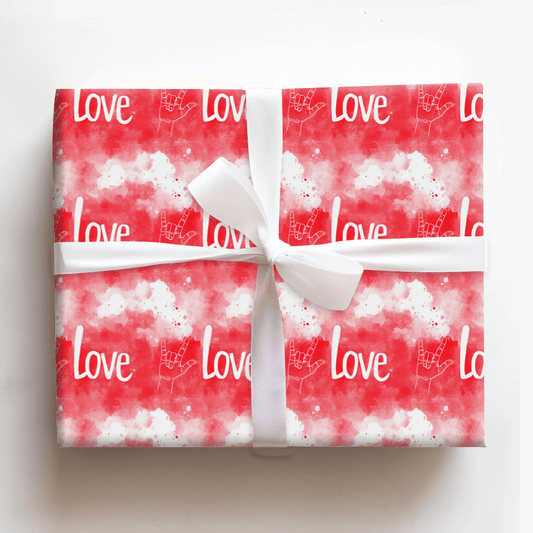 For The Way You Look At Me - Wrapping Paper - Aspen & Arlo