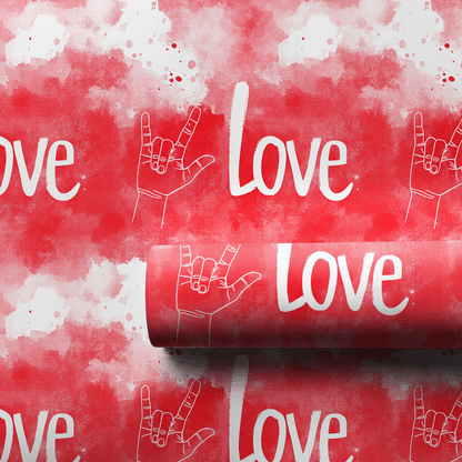 For The Way You Look At Me - Wrapping Paper - Aspen & Arlo