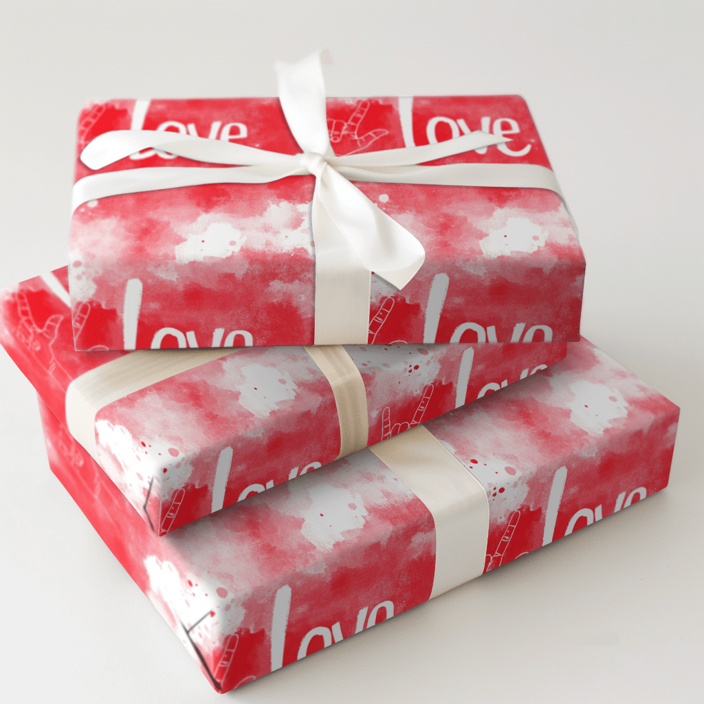 For The Way You Look At Me - Wrapping Paper - Aspen & Arlo