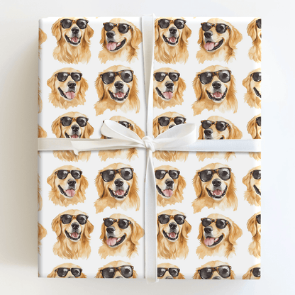 Shining Wags - Wrapping Paper - Aspen & Arlo