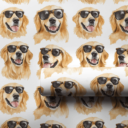 Shining Wags - Wrapping Paper - Aspen & Arlo
