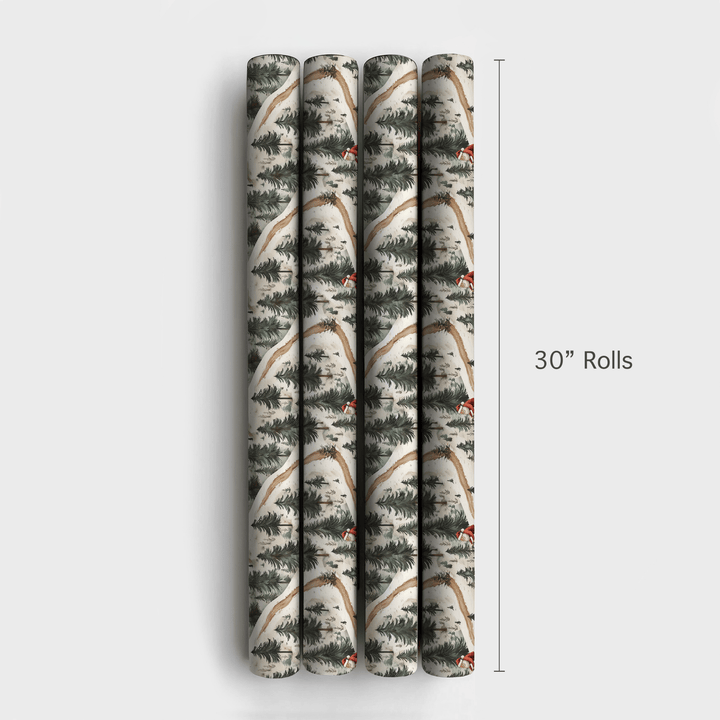 Coler Park in the Winter - Wrapping Paper - Aspen & Arlo
