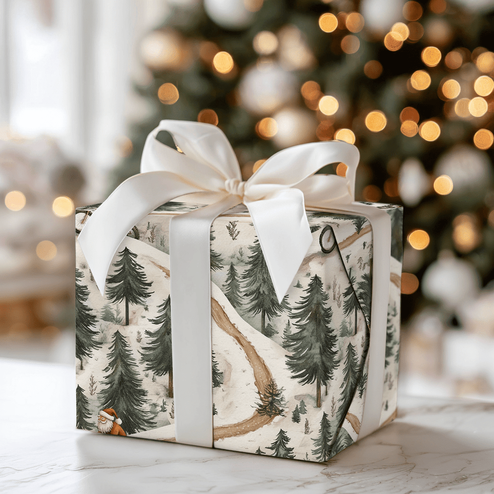 Coler Park in the Winter - Wrapping Paper - Aspen & Arlo