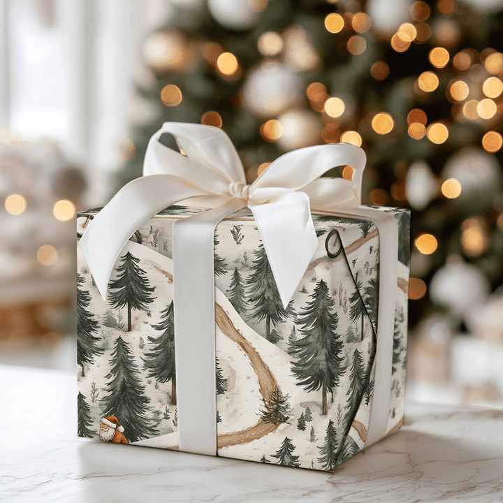 Coler Park in the Winter - Wrapping Paper - Aspen & Arlo