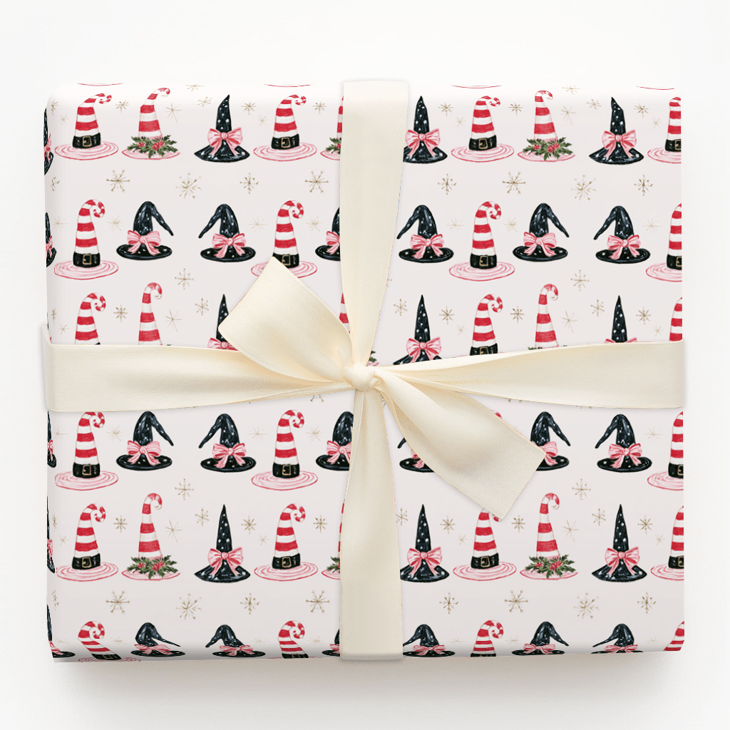 Peppermint Witches - Wrapping Paper - Aspen & Arlo
