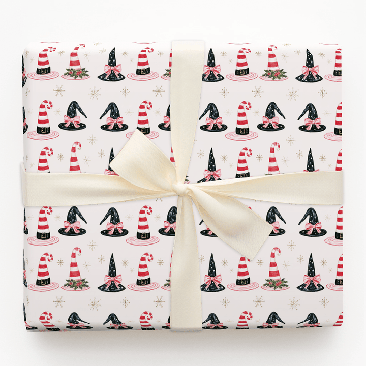 Peppermint Witches - Wrapping Paper - Aspen & Arlo