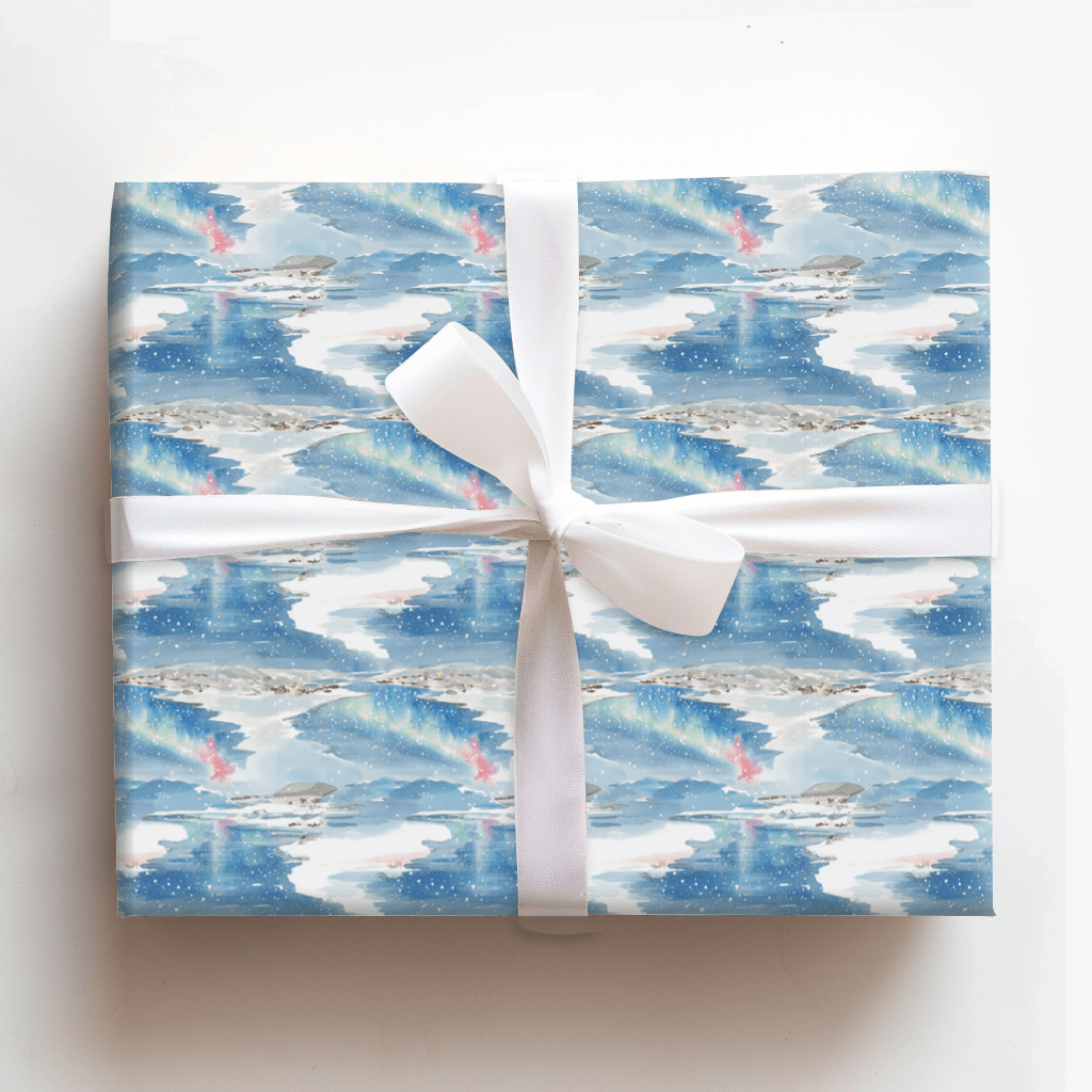 Northern Lights - Wrapping Paper - Aspen & Arlo