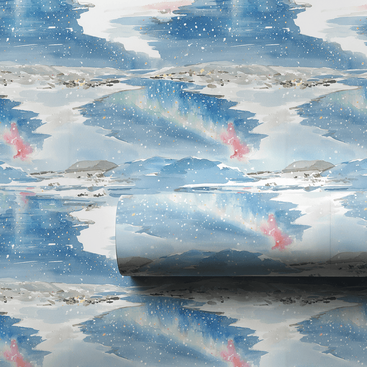 Northern Lights - Wrapping Paper - Aspen & Arlo